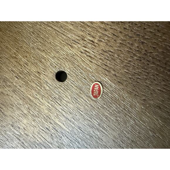 Vintage Fred Roberts & Co Tile Wood Trivet MCM Mod Round Deco 1960s Groovy Retro - Picture 5 of 7